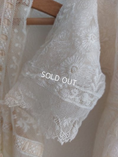 画像7: アンティーク総レースベビードレス