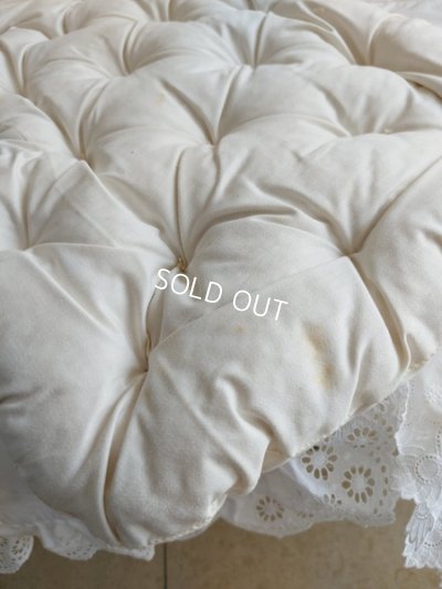 画像18: アンティークホワイトクッション