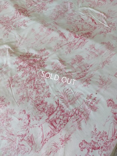 画像18: アンティークトワルドジュイベッドカバー