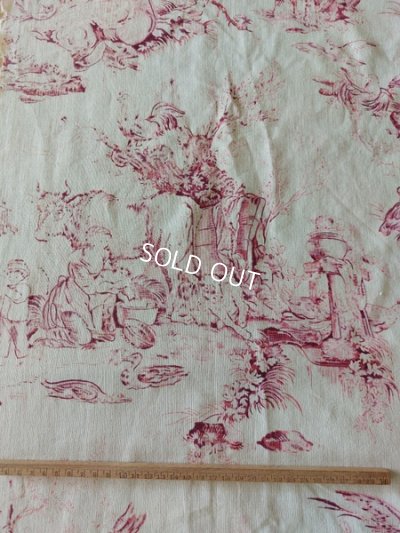 画像14: アンティークトワルドジュイ端切れ