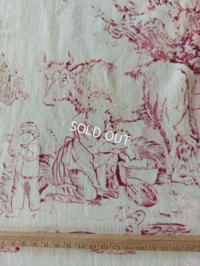 画像15: アンティークトワルドジュイ端切れ