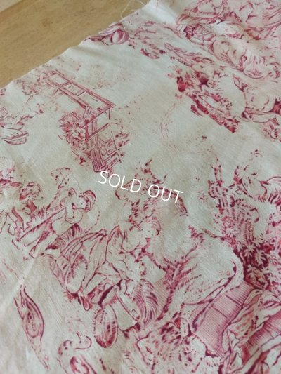 画像46: アンティークトワルドジュイ端切れ