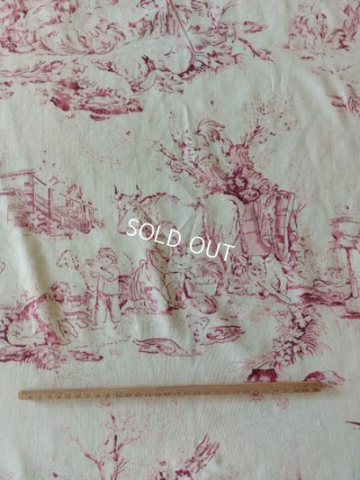 画像33: アンティークトワルドジュイ端切れ