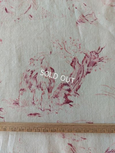 画像37: アンティークトワルドジュイ端切れ