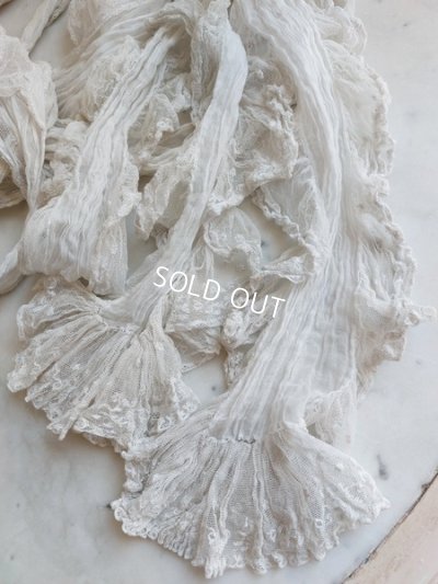 画像7: アンティークフリルレース