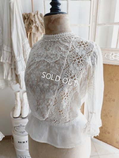 画像5: アンティークレースボディス