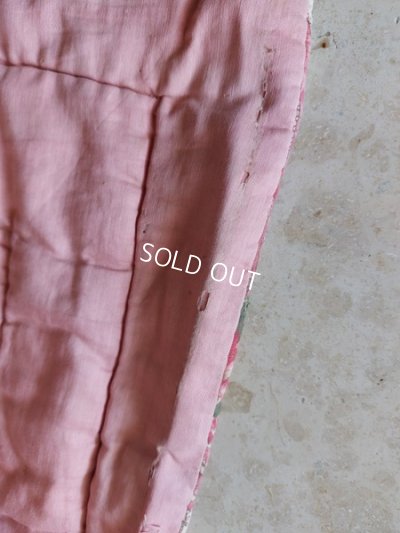 画像12: アンティークローズ柄キルト