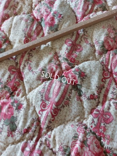 画像3: アンティークローズ柄キルト