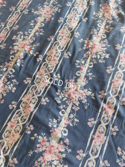 画像7: アンティークフレンチローズ柄ファブリック