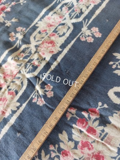 画像11: アンティークフレンチローズ柄ファブリック