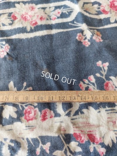 画像12: アンティークフレンチローズ柄ファブリック