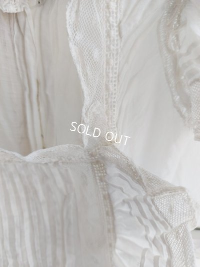 画像11: アンティークレース洗礼ベビードレス