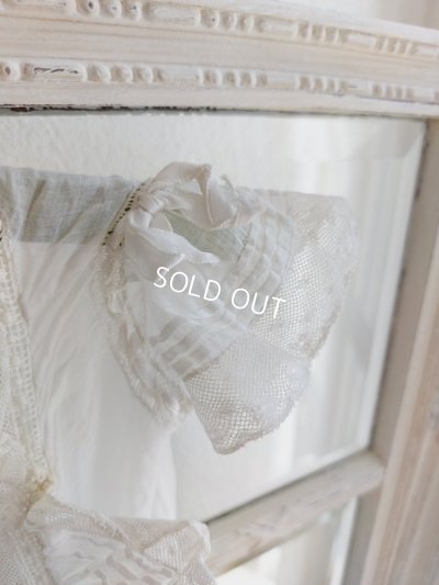 画像9: アンティークレース洗礼ベビードレス