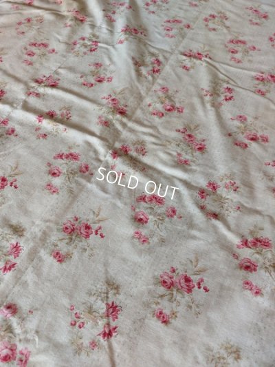 画像6: アンティークローズ柄フレンチカーテン(245×115)