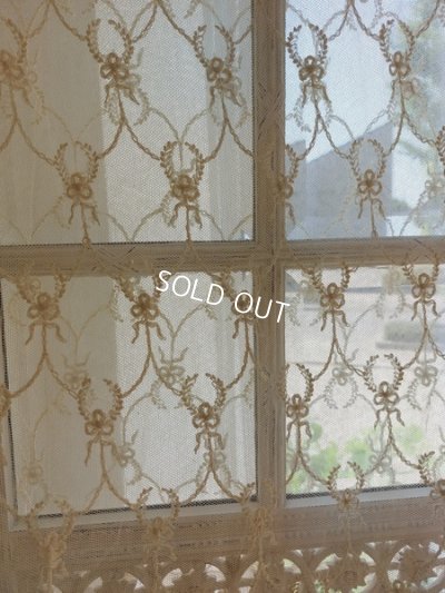 画像7: アンティークレースカーテン