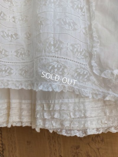 画像3: アンティークレースベビードレス