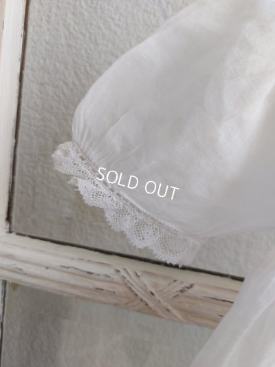 画像12: アンティークレースベビードレス