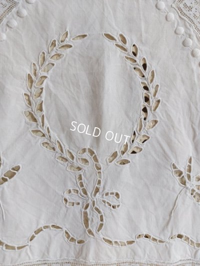 画像15: アンティークエンジェルフィレレースクロス