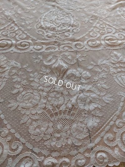 画像6: アンティークレースクロス