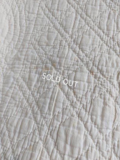 画像12: アンティークローズ柄フレンチキルト