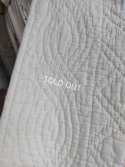 画像14: アンティークローズ柄フレンチキルト