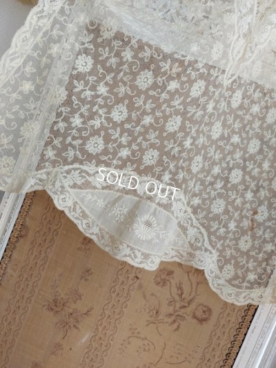 画像13: アンティークノルマンディレースカーテン