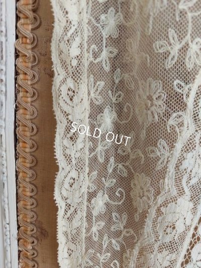 画像16: アンティークノルマンディレースカーテン