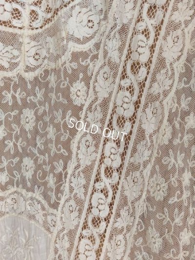 画像21: アンティークノルマンディレースカーテン