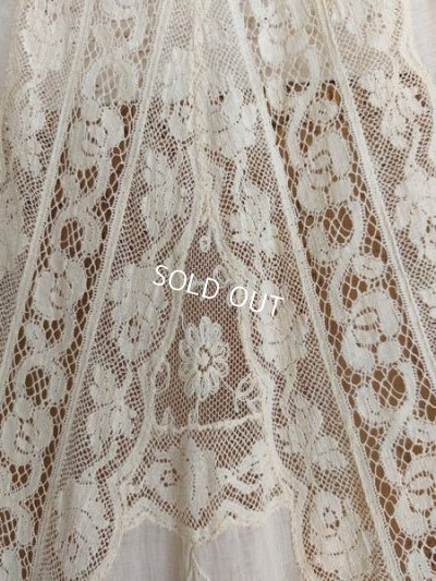 画像29: アンティークノルマンディレースカーテン