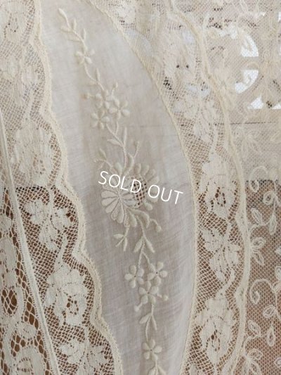 画像30: アンティークノルマンディレースカーテン