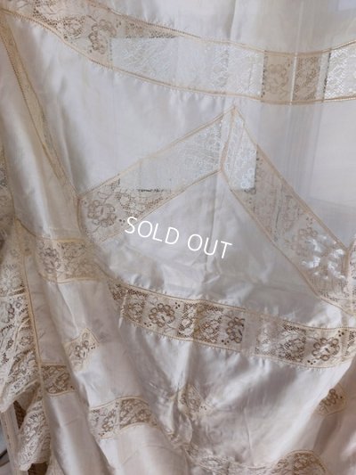 画像9: アンティークレース装飾シルクケース