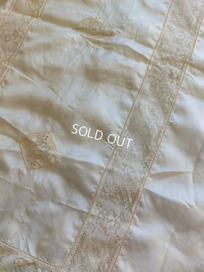 画像8: アンティークレース装飾シルクケース