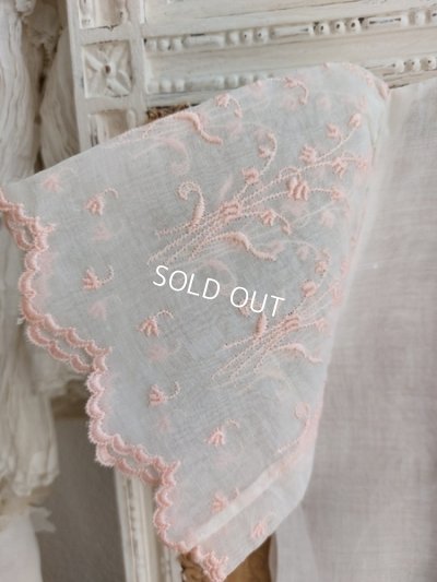 画像10: アンティークすずらん刺繍ベビードレス