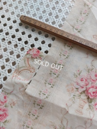 画像10: アンティークフレンチ花柄ファブリックはぎれセット