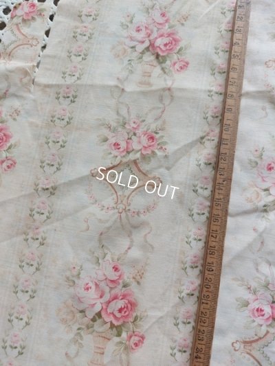 画像14: アンティークフレンチ花柄ファブリックはぎれセット