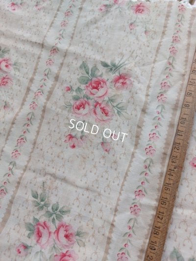 画像17: アンティークフレンチ花柄ファブリックはぎれセット