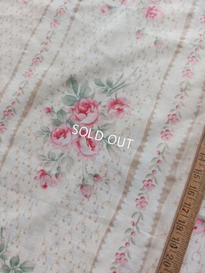 画像18: アンティークフレンチ花柄ファブリックはぎれセット