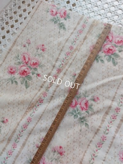 画像23: アンティークフレンチ花柄ファブリックはぎれセット