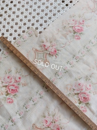 画像3: アンティークフレンチ花柄ファブリックはぎれセット