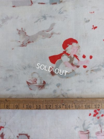 画像4: アンティーク赤ずきんちゃんクッションカバー