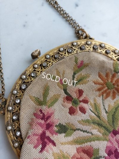 画像3: アンティークプチポワンバッグ