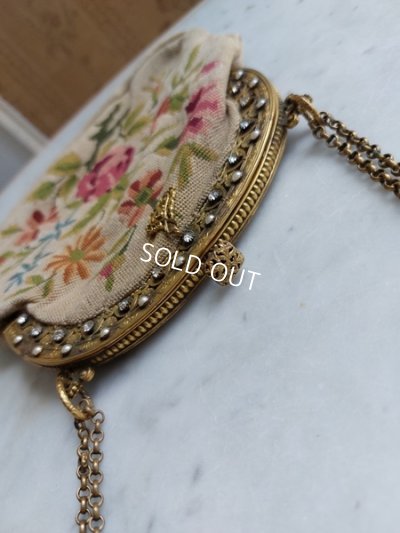 画像11: アンティークプチポワンバッグ