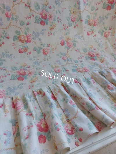 画像5: アンティーク花柄カーテン