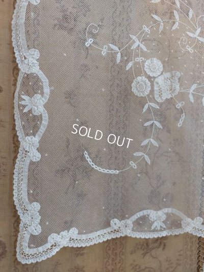 画像8: アンティークレースベール