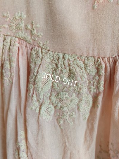 画像7: アンティーク刺繍チャイルドドレス