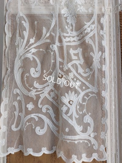 画像5: アンティークレースカーテン