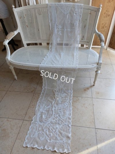 画像2: アンティークレースカーテン