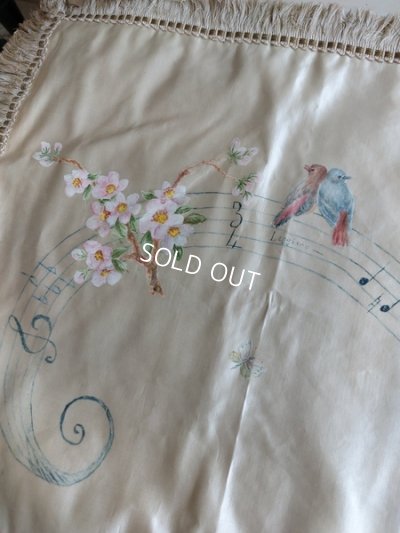 画像5: アンティークシルクピアノクロス