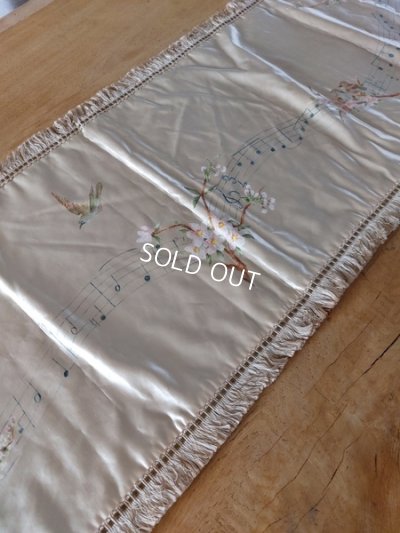 画像10: アンティークシルクピアノクロス