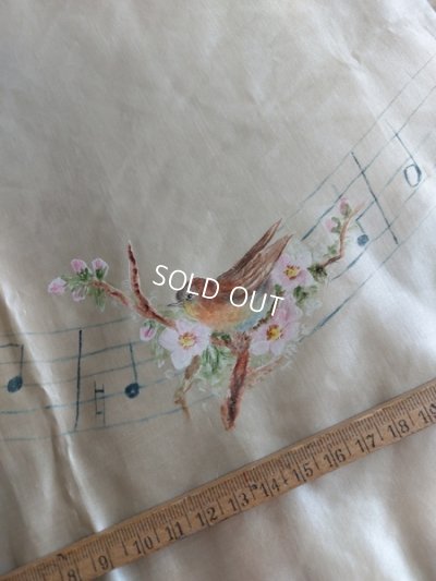 画像14: アンティークシルクピアノクロス